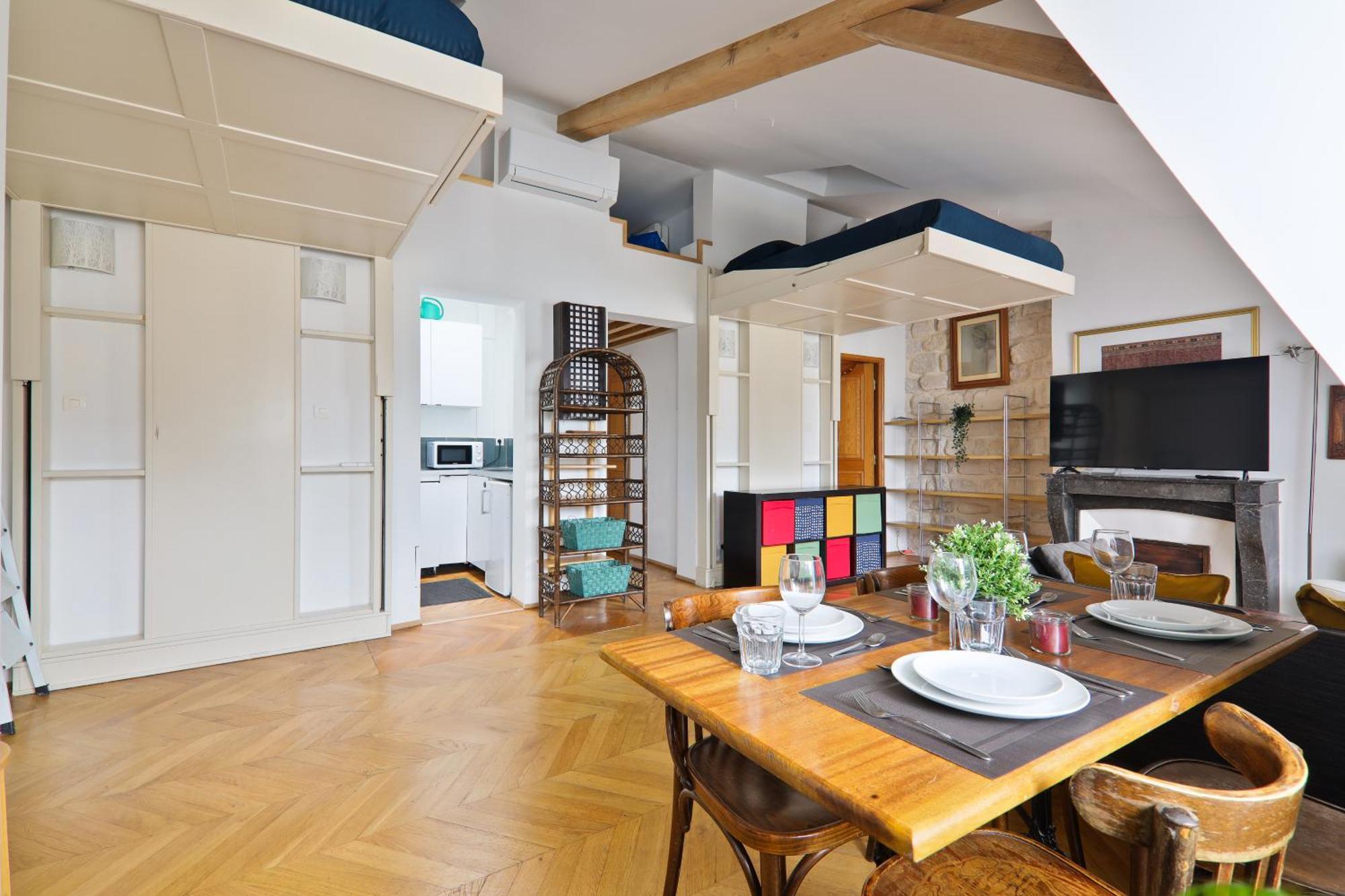 Studio Appartement Quartier Pantheon 3 Free Netflix Paris Exteriör bild
